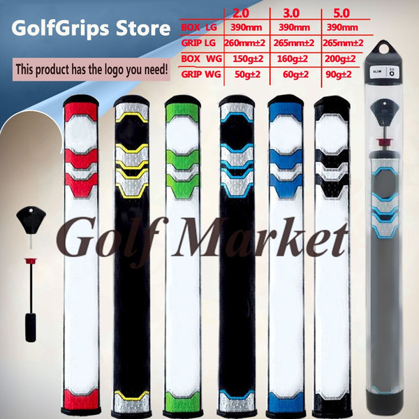 2016 Newest Wholesale Hot New Non-slip Golf Grips wrap Sup** Stro** 2.0/3.0/5.0 golf clubs putter Grip with 1pcs High quality