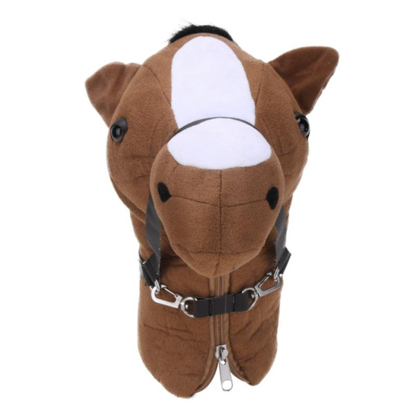 1Pcs Animal Pony Head Guard Cover Golf Accessories Wood Head Protective Cover Golf Club Covers Accessories Promotion