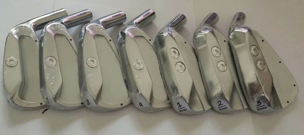 JB501 silver golf iron head set (7pcs/lot) 6-9,1-3#soft iron forged golf iron head set drop shipping wholesale OEM available