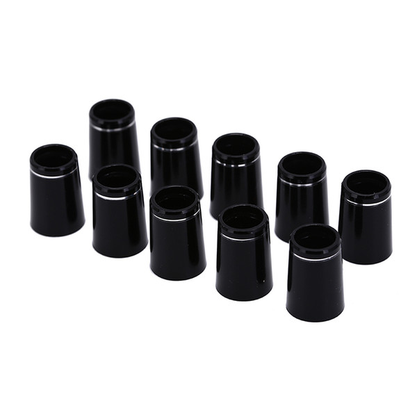 10pcs Replacement Plastic Golf Ferrules With Double Ring Golf Shaft Sleeve Adapter 9.5*19*13.4