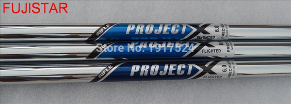 PROJECT X RIFLE 6.0 FLIGHTED Taper 0.355 size golf iron and wedge shaft 38.5inch 120+/-2gms