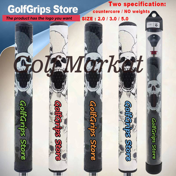 NEWEST Golf No weights 2.0/3.0 Skull Edition Grip