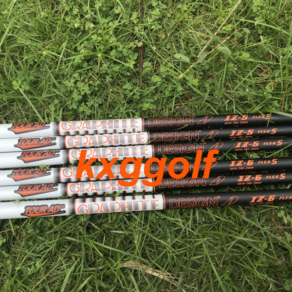 2018 new golf shaft Tour AD IZ-5 / IZ-6 335 or 350 tip shaft Graphite shaft golf driver fairway woods 10pcs IZ5 IZ6 golf clubs