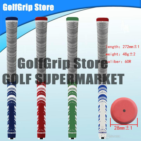 wholesale-Standard cotton golf grip quality material grips 4 colors free shipping/wholesale