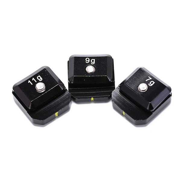 1pc black 7g 9g 11g Golf Weight With Screw And Slider For Golf Club