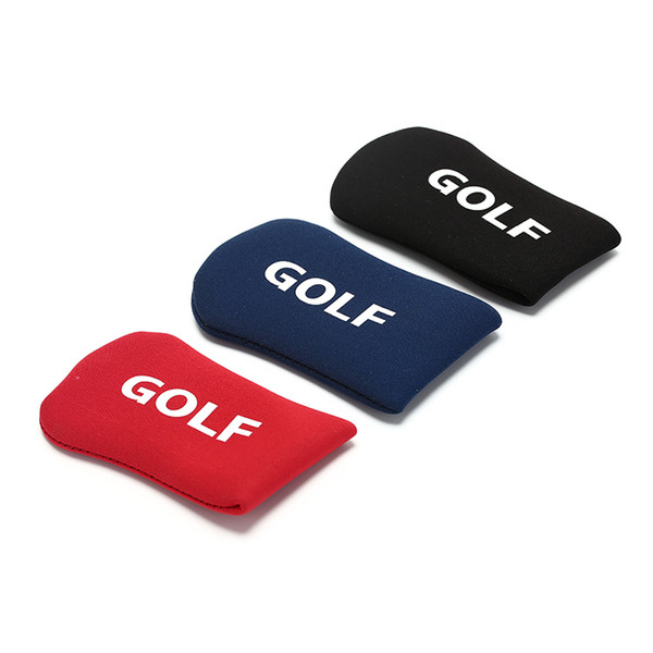 1Pc Golf Club Iron Putter Headcover Set Nylon Protection Case Black/Red/Blue