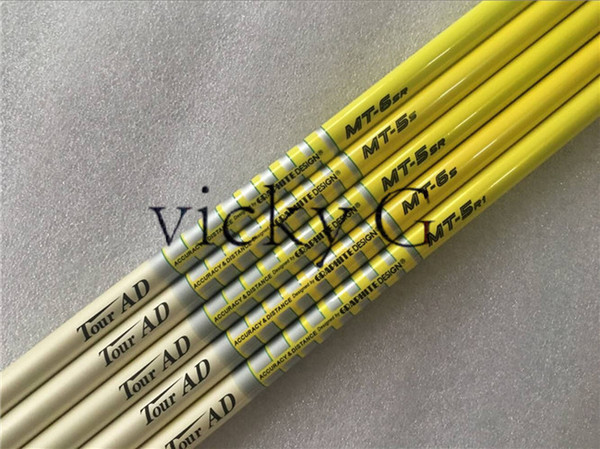 Brand New 5PCS/Lot Tour AD MT-6 S/SR Flex Golf Graphite Shaft 0.335/0.350 Size for Golf Woods EMS Free Shipping