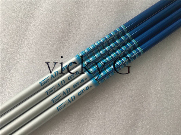 Brand New 5PCS/Lot Tour AD GT-6 X/R/S/SR Flex Golf Graphite Shaft 0.335/0.350 Size for Golf Woods EMS Free Shipping