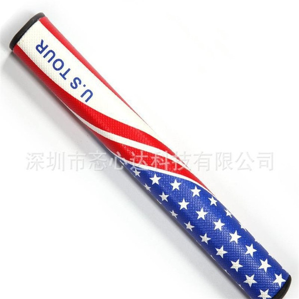 Wear Resisting Golf Handgrip High Grade Men Women Non Slip Antioxidant PU Light Weight U.S.A National Flag 40sr2 cc