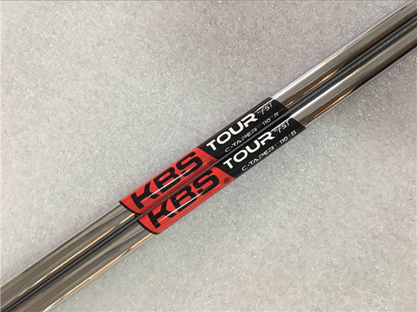 10pcs/lot Brand New KBS Tour C-Taper 110 Steel Shaft R/S Flex Golf Steel Shaft for Irons and Wedges