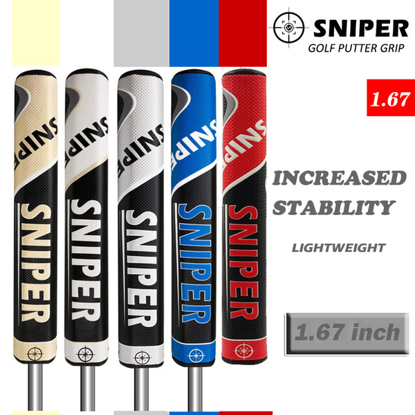 SNIPER golf putter grips PU High quality 5colors golf grips 1.67inch four size golf grips free shipping