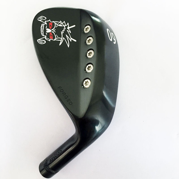 Cooyute New Golf heads Red skulls FORGED Golf Wedges heads 52.or 56.or 58 degree 1Pcs Wedges No shaft Free shipping