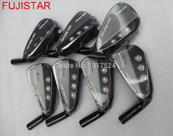 FUJISTAR GOLF Jean Baptiste 502 Saint Germain Forged carbon steel golf iron head #4-#P /( 7PCS set ) Black colour cavity