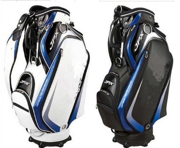 jpx Fashion brand pu leather golf bag black white stand golf ball bags golf club bag professional men women