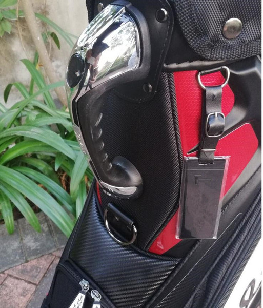 2019 Fashion brand pu leather golf bag black white stand golf ball bags golf club bag professional men women