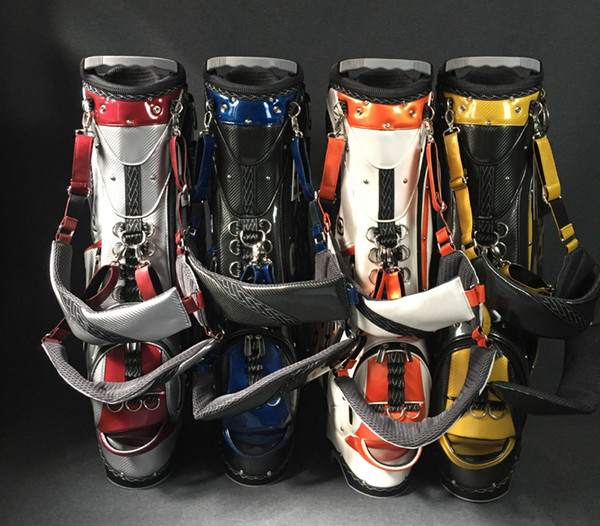 clean up stock Support package golf bag 2018 limited sale brand men golf bag pu leather original golf ball stand bag women club waterproof