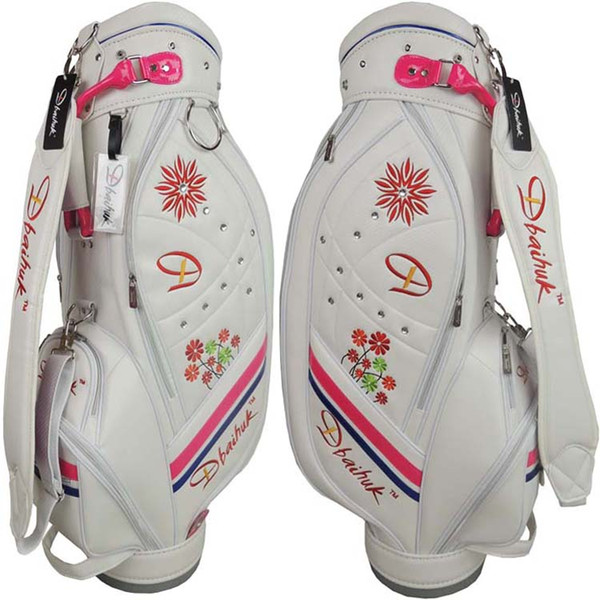 Wholesale- Free shipping 2016 NEW Dbaihuk golf ball bag, pu golf bag,woman's golf clubs bag