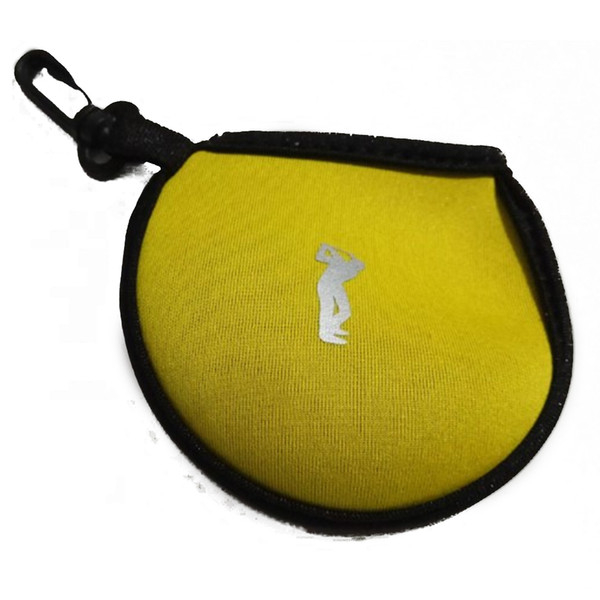 Tookie Golf Bag, Portable Leather Golf Holder Waist Clip Pouch Bag Tee Bag Sports Accessory Can Hold Up to 2