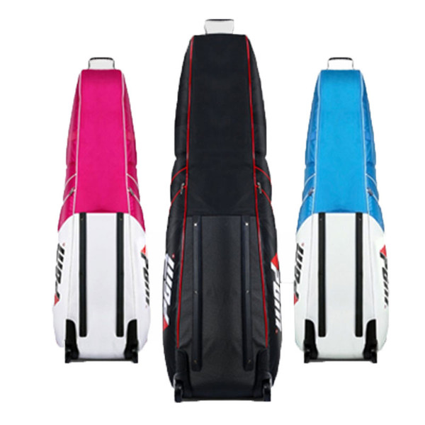 2019 Folding Golf Aviation Bag With Wheels Lightweight Anti-Dirty Bag Large Capacity Golf Package Black/Blue/Rose 3 Colors D0073