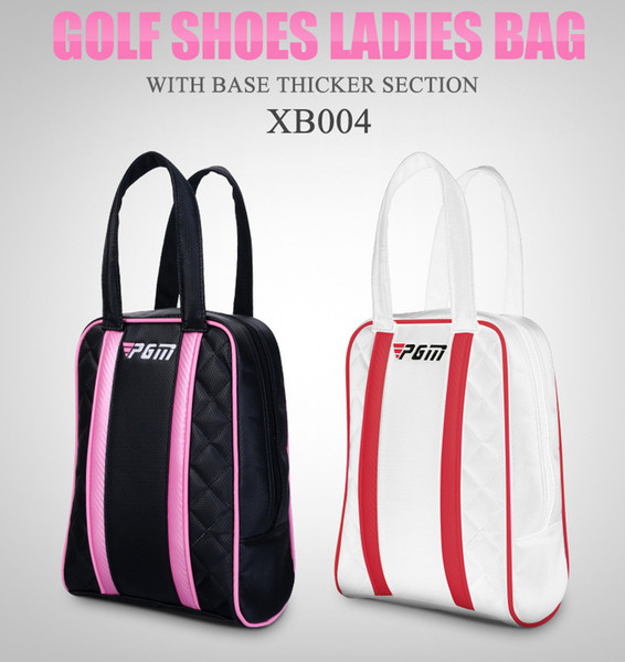 Designer-PGM Golf Shoes Bag For Men Waterproof PU Leather High Capacity Durable Soild Golf Bag can be put into 44 size shoes BG134
