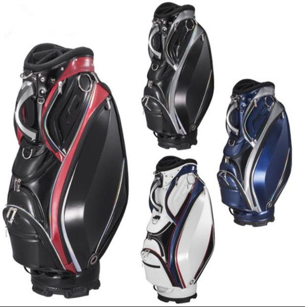 limite sale women men Standard golf bag pu leather golf cart bag japen men band cart bags