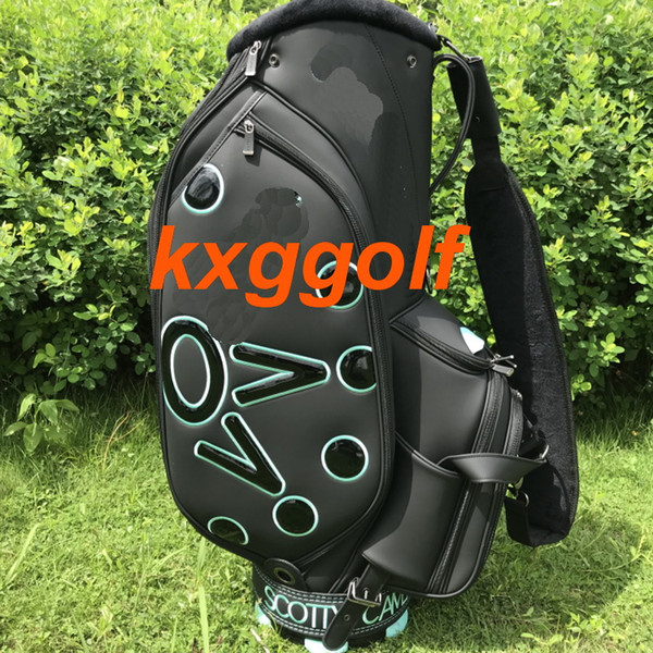 2018 New golf bag Limited top quality PU bag EMS free ship golf clubs