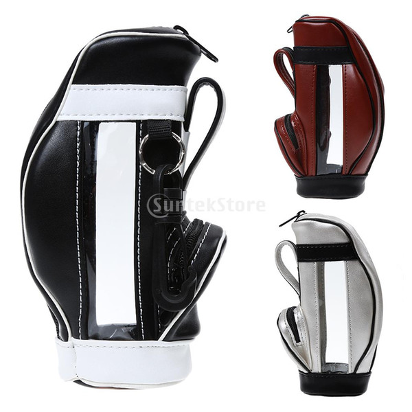 Wholesale-Pocket Small Golf Ball Pouch Case Bag Waist Bag Two Pockets with Hook