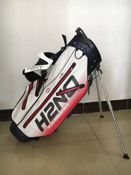 Genuine exclusive golf club bags, standard shopping bags, cart bags, black / red / Orange Super Lightweight canvas waterproof H2O2 golf bag