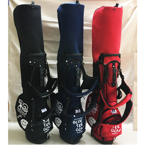 TOP Quality Free Fast Shipping Athlete Blue Tee Golf Stand Bag 3 Colors Available