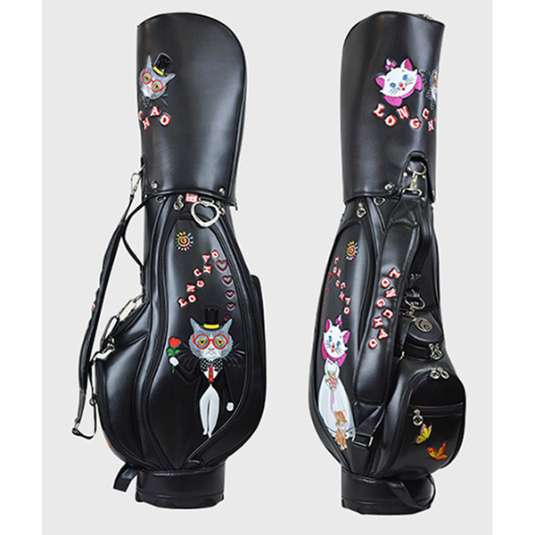 EMS Delivery fast! limited sale new girl brand bags fashion AIR golf bag WOMEN clubs pu stand bag golf cart bags