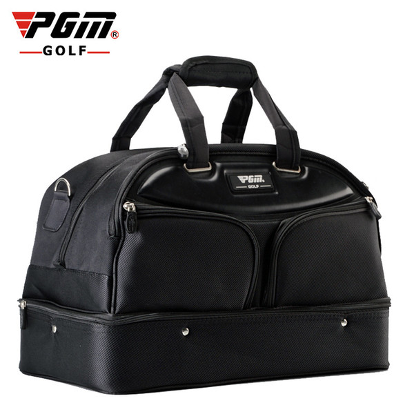 PGM Golf Clothing Bag Portable Waterproof Nylon Golf Bag Double Layer Sports Handbag Gym Fitness Travel Apparel