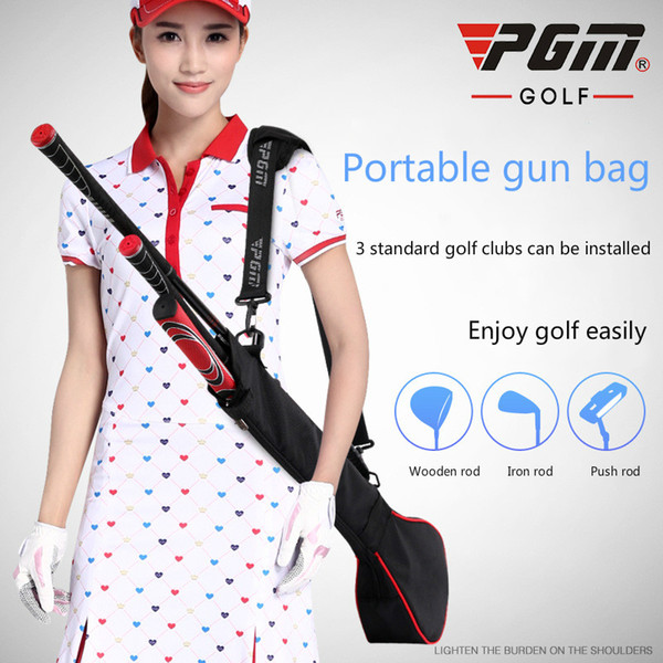 Golf bagPGM golf bag gun pack can be packed with 3 Mini clubs