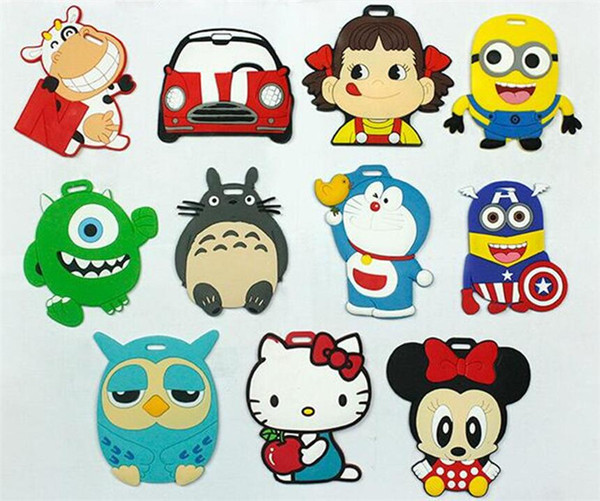 WOTUFLY Lovely Mini My Golf Trip Nameplate Cartoon Golf Bag Tags Baggage Tag 20 Models 5Pcs/Lot For Man Women