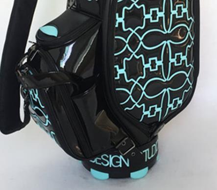 2018 new arrive brand black golf bag limite sale high quality women men waterproof pu leather standard ball bag free send putter headcovers