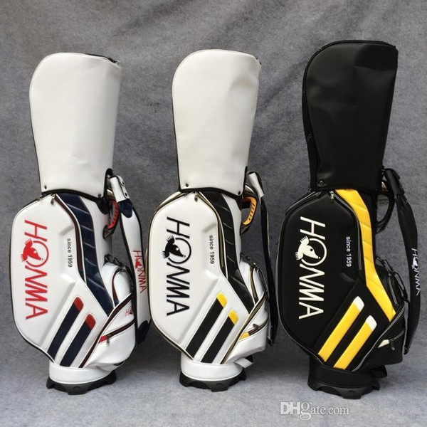 2017 New Golf bags 3 colors HONMA Golf cart bags high quality PU Clubs Golf equipment