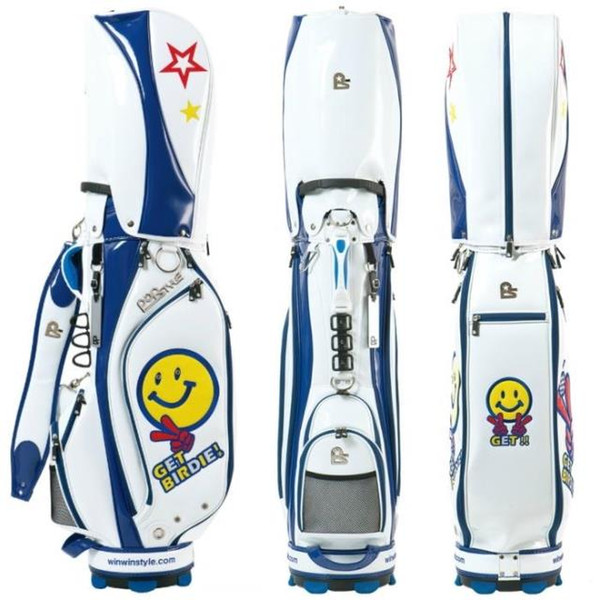 women golf bag winwin golf cart bag durable warterproof female PU leather ladies golf staff bag