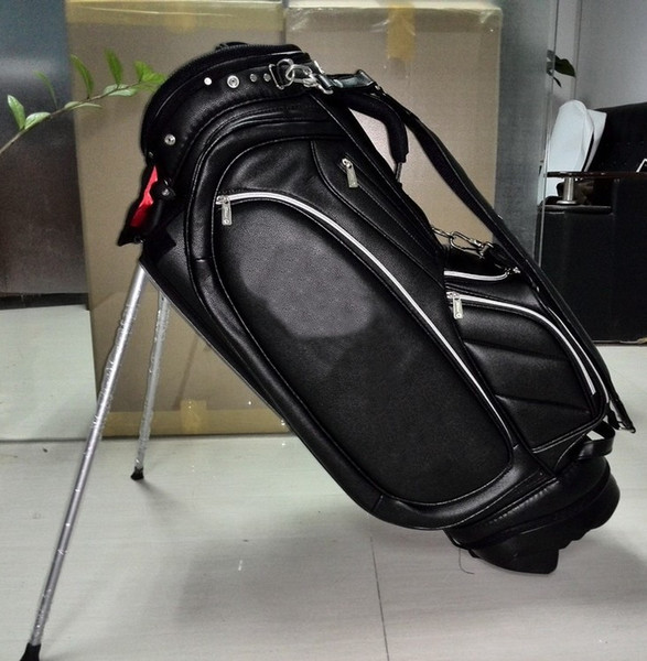golf stand bag brand PU black Golf cart Bags 9