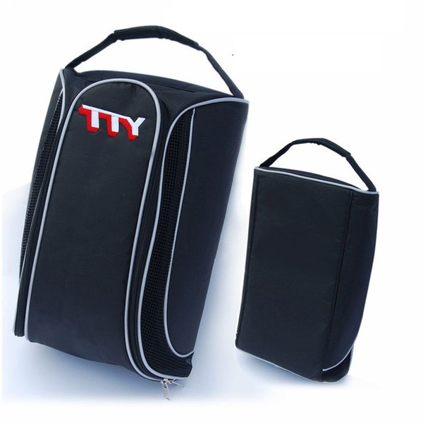 Outdoor Shoes Golf Bag Lightweight Handbag Golf Shoes Case Pocket Pouch Storage Bag Nylon Breathable Handbag D0649