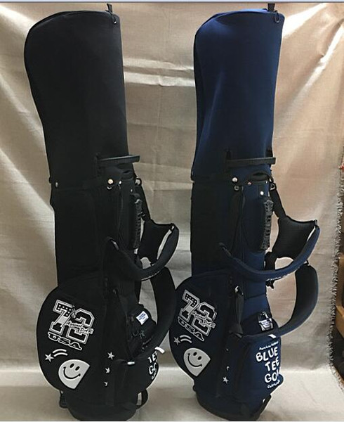 New Model Light Weight American Athlete Stand bag Black & Dark Blue Colors More Actual Pics Contact Seller