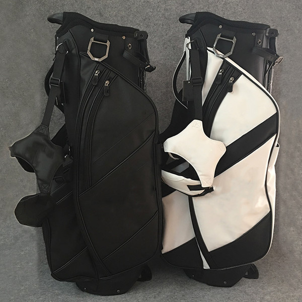 2019 P G Men Golf Bag PU Leather Golf Cart Bag Ultra Light Golf Stand Bag High Quality 13Options