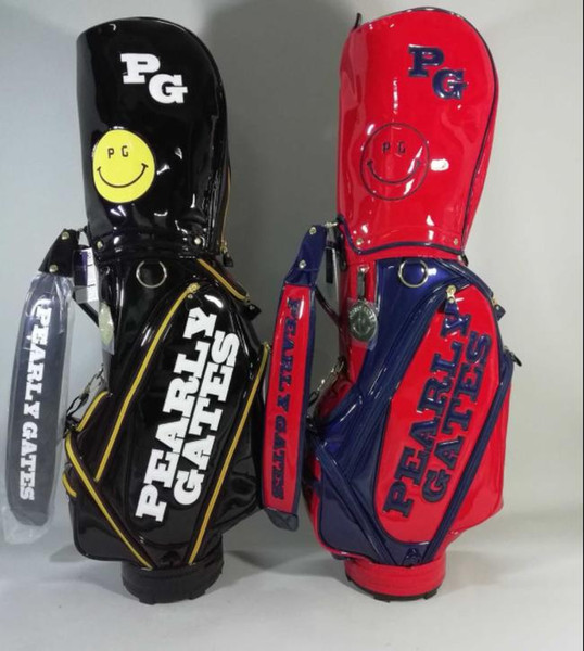 limite sale women men Standard golf bag pu leather golf cart bag japen men band ball bags