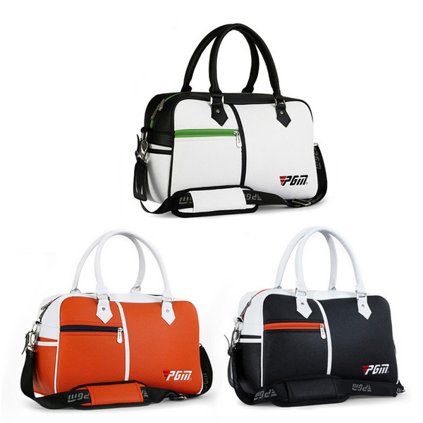 Golf Bag Men & Women Shoes Package Anti-dirt Box-shaped Bag Large Capacity Double-deck Clothes Bag 3 Colors