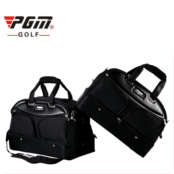 Pgm Golf Clothing Bag Waterproof Nylon Top Quality Golf Shoes Bag High Capacity Double Layer Travel Apparel Bags D0057