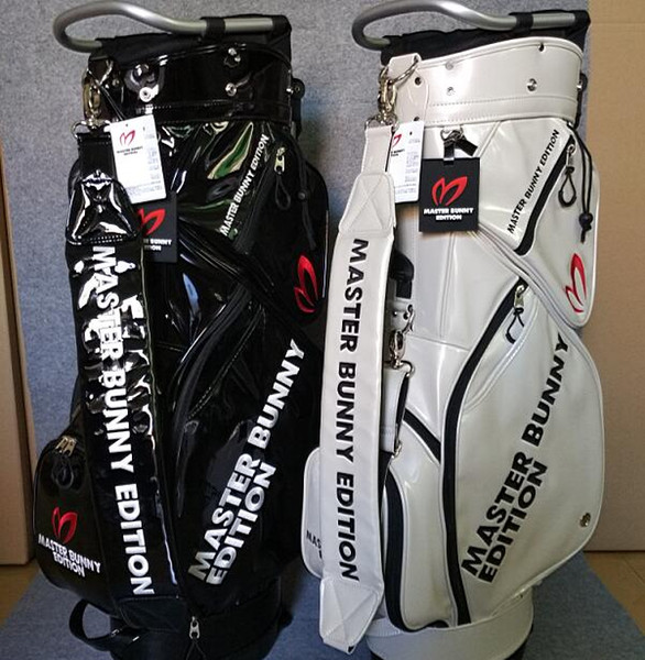 TOP Quality Free Fast Shipping Cystal PU Material Master Bunny Golf Stand Bag 2 Colors Available