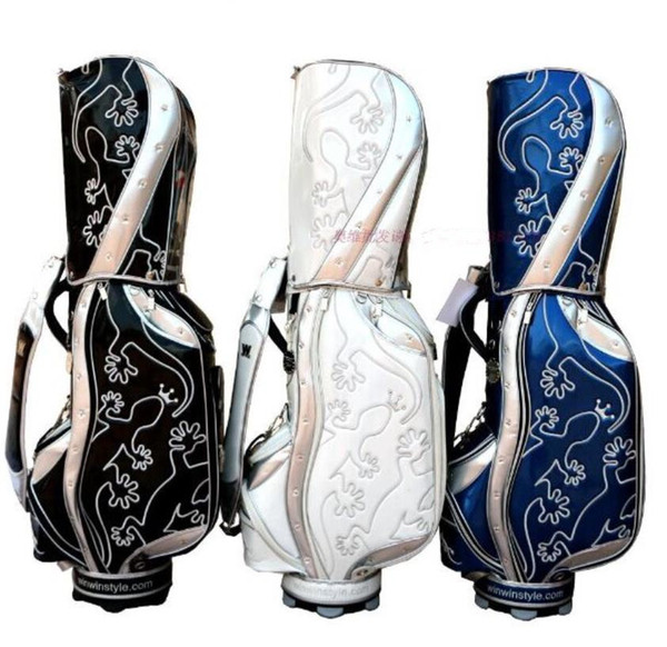 limite clean up stock men women golf bag clearance pu leather golf bags fashion ball bag free shipping
