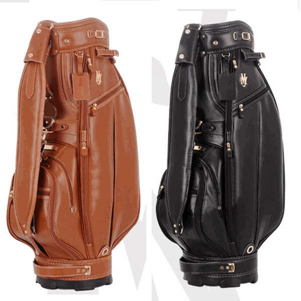 New mens bags MAJESTY Golf bags high quality PU Golf cart bag 3colors in choice Golf equipment Free shipping