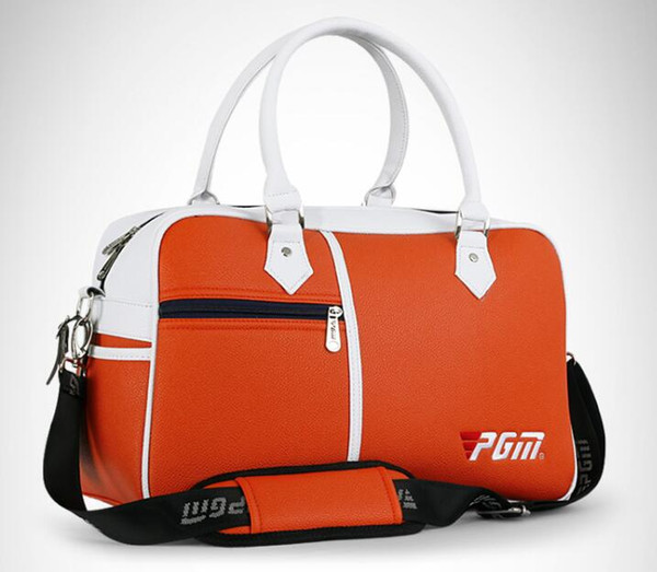 PGM golf Bag Golf Clothes Bag Men & Women Shoes Package Box-shaped Large Capacity Double-deck Clothes Bag 3 Colors