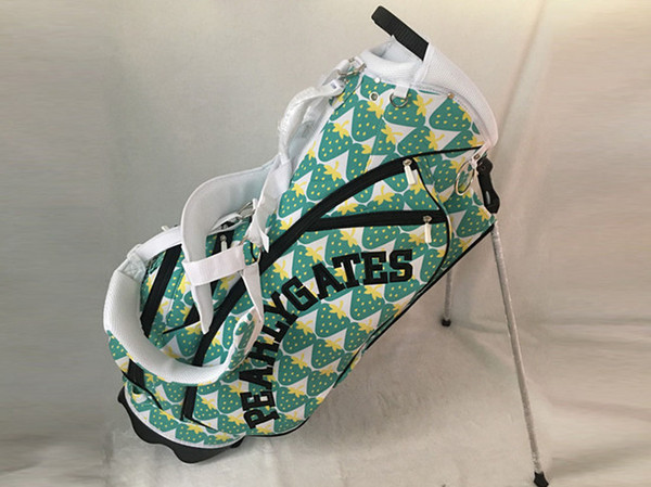Brand New Pearly Gates Golf Rack Package Pearly Gates Golf Bag Green Color Rack Clubs Bag Free Shipping