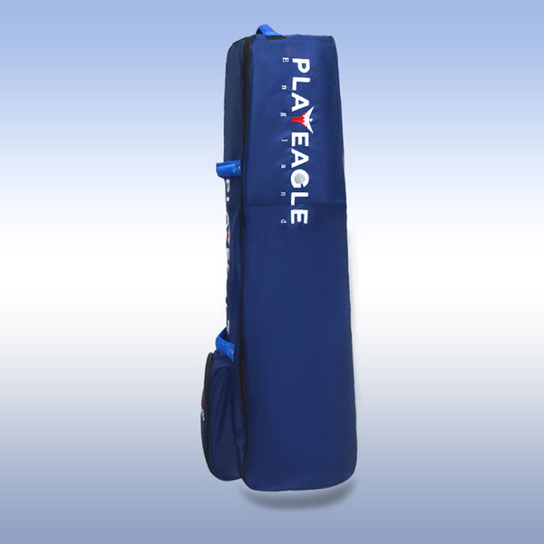 PLAYEAGLE Nylon Golf Travel Cover Bag with Wheels Thickening Pad Golf Holiday Travel Cover Case Waterproof Bag