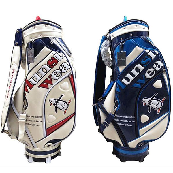 New Munsing wear Golf bag High quality Golf clubs bag 2 colors in choice 9.5 inch Golf Cart bag Free shipping